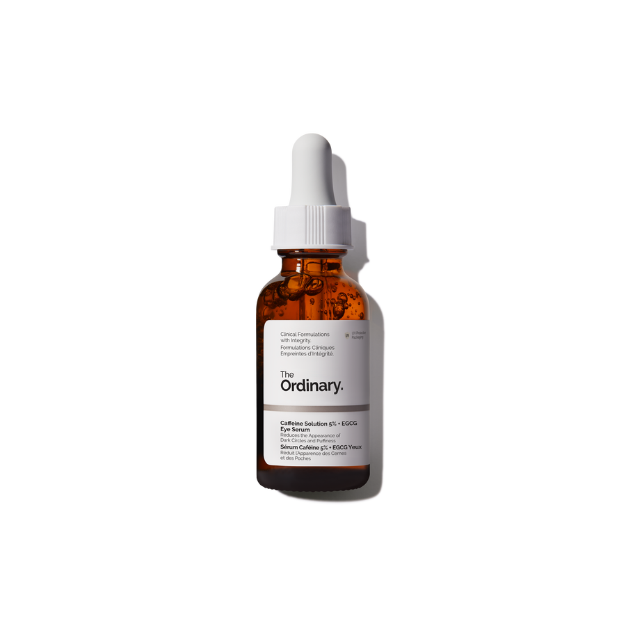 The Ordinary Caffeine Solution 5% + EGCG to target the look of dark circles and puffiness
